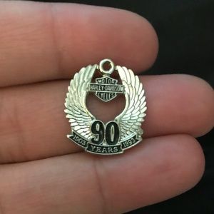 Harley Davidson 90year commemorative charm.